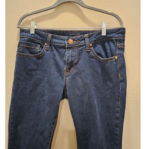 Vigross Studio Flare Stretch Jeans Size 9/10 30 - Picture 2 of 8